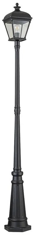 Lampione da giardino, BAYVIEW-5L-BK H 216 cm, nero, IP44 ELSTEAD