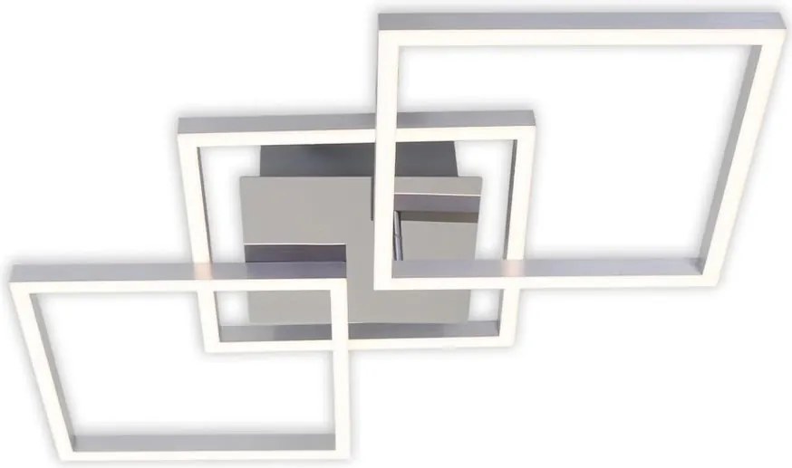 Plafoniera LED dimmerabile 36W/230V 3000K cromo satinato