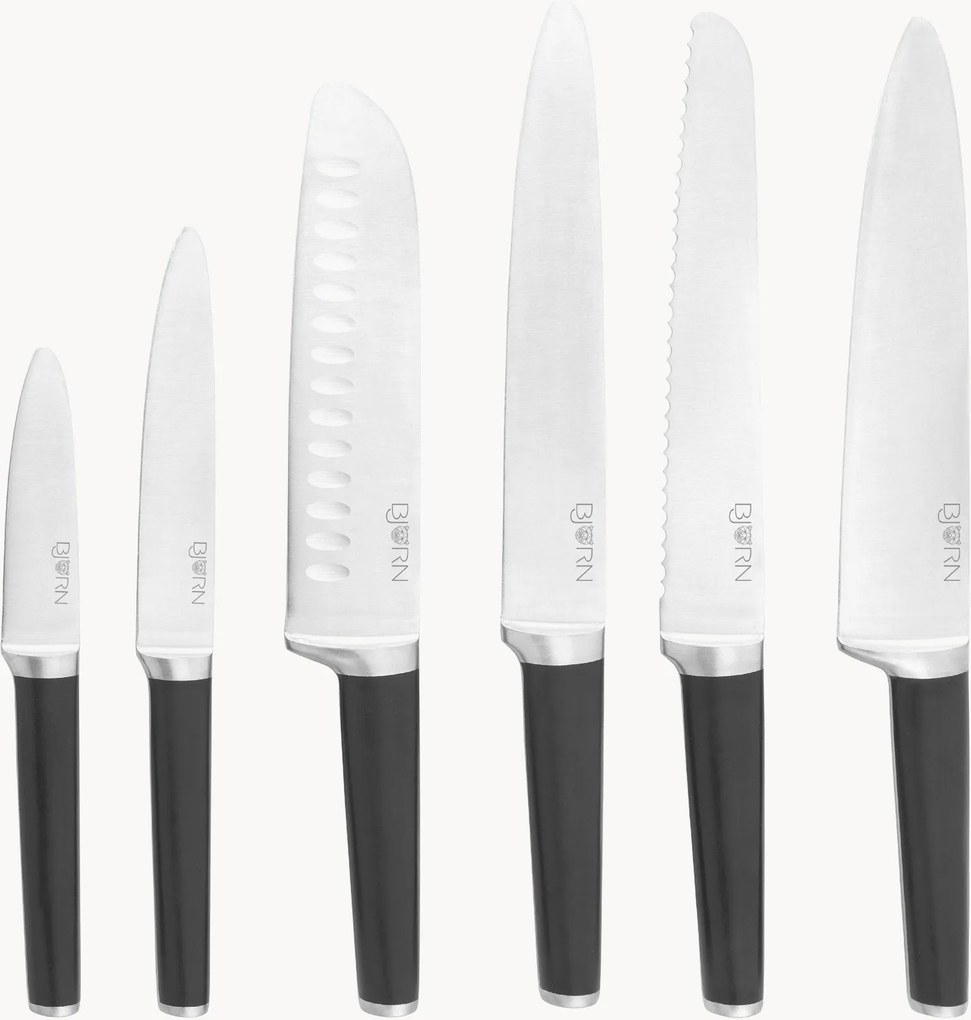 Set di 6 coltelli da cucina Jona