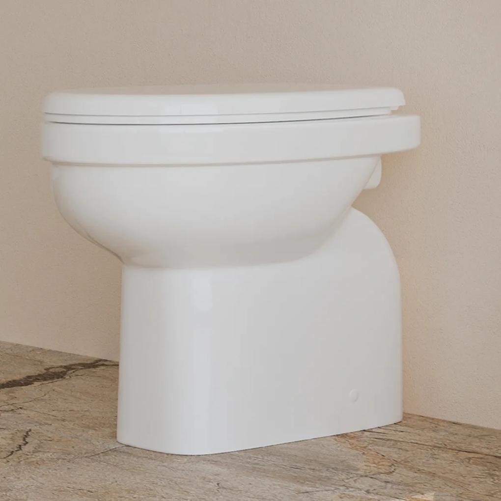 Vaso WC VENEZIA in ceramica con coprivaso classico