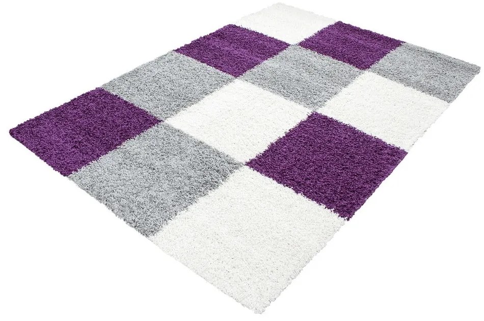 Tappeto grigio-viola 80x150 cm Life - Ayyildiz Carpets