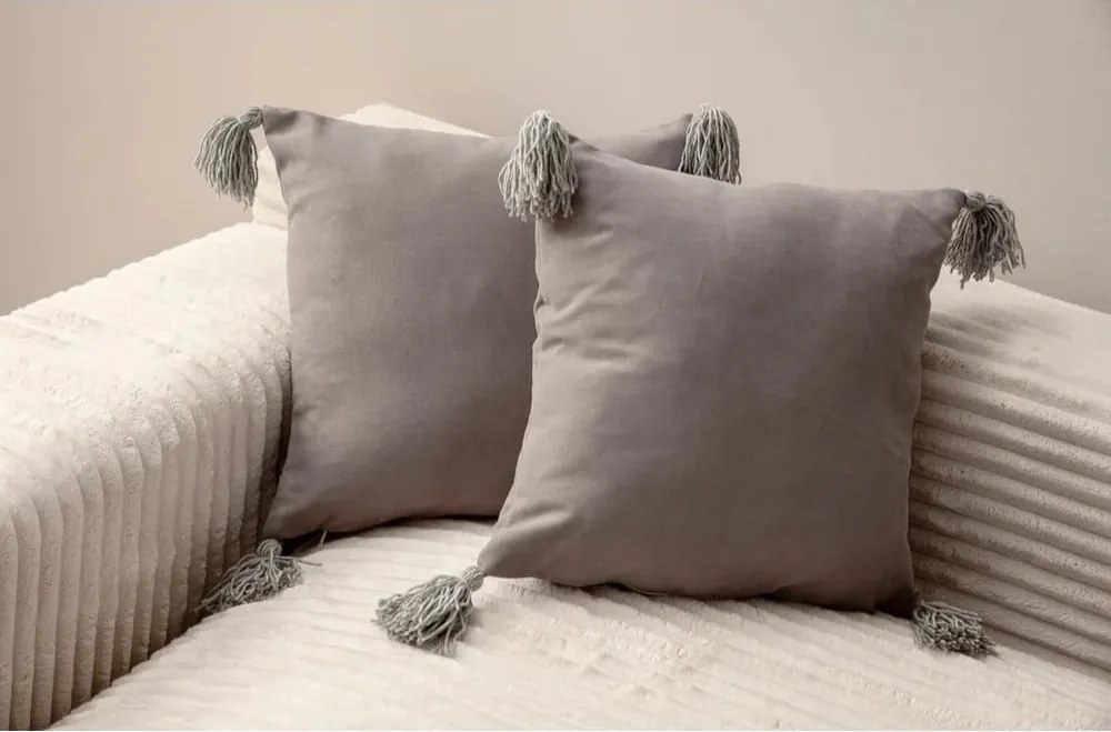 Federe decorative in set 2 pz 43x43 cm Puskul – Mioli Decor