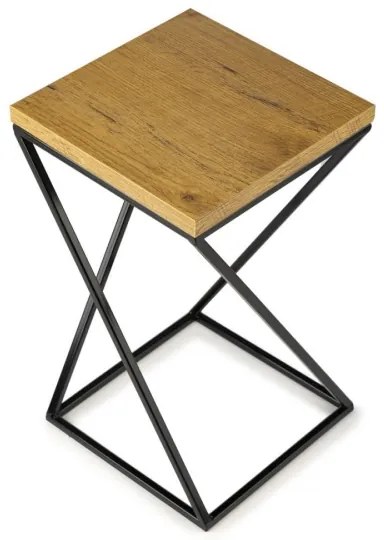 Portafiori LOFT 40x24 cm nero/marrone