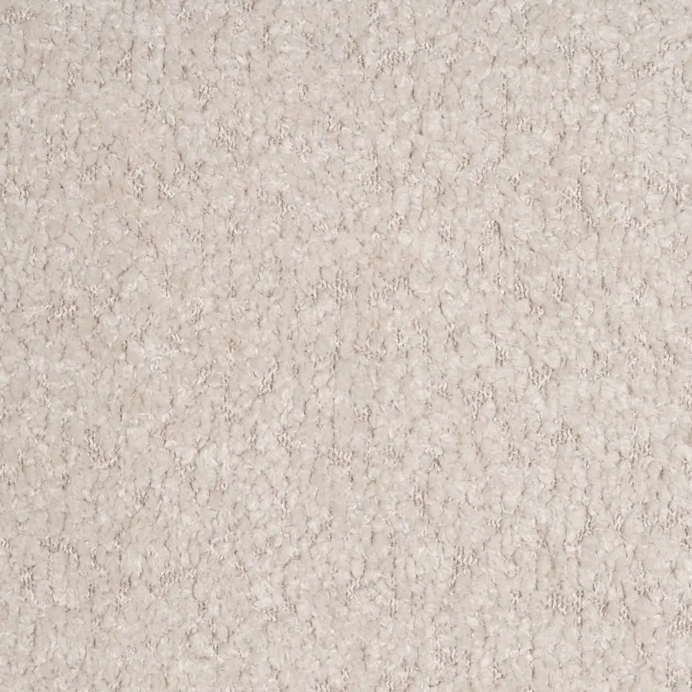 Poltrona beige in tessuto bouclé - Ixia