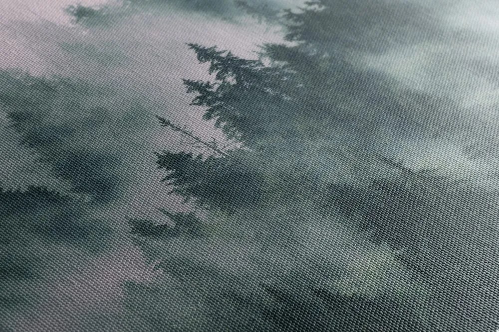 Quadro su tela – Montagne nella nebbia