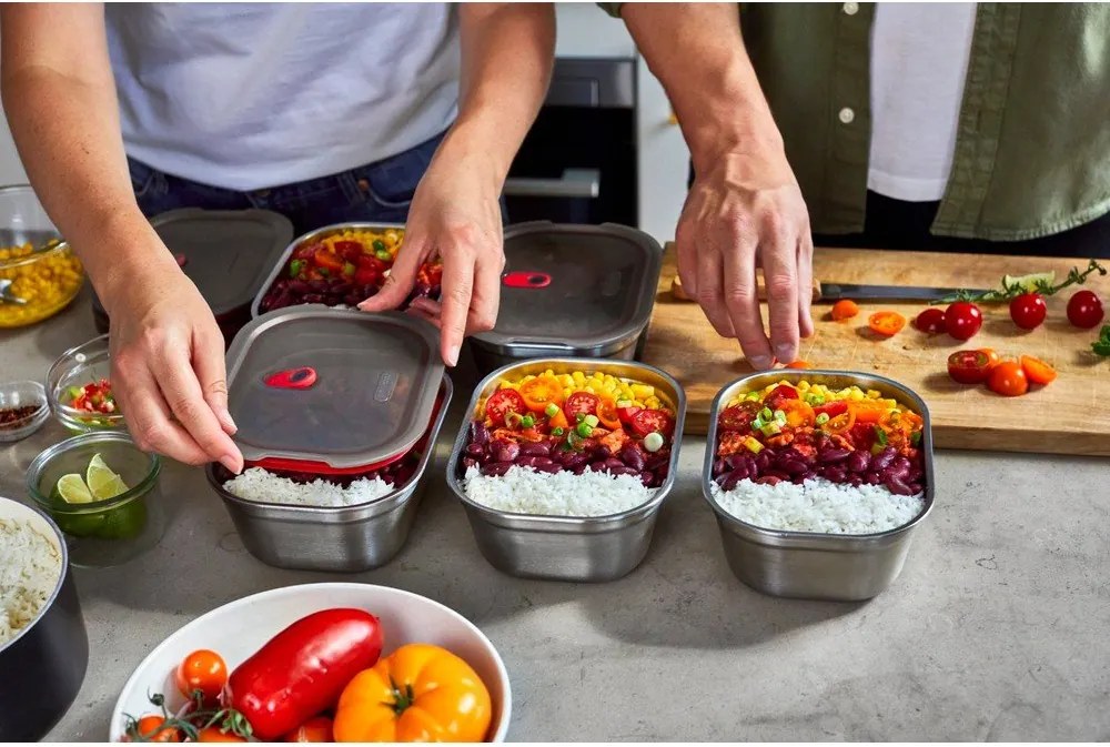 Contenitore sottovuoto per alimenti in acciaio inox – Black + Blum