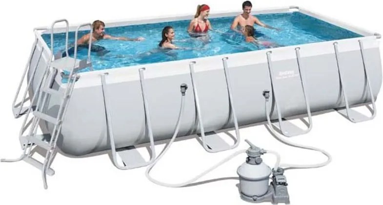 Piscina Bestway Power Steel Rettangolare cm 549x274x122h - 56466