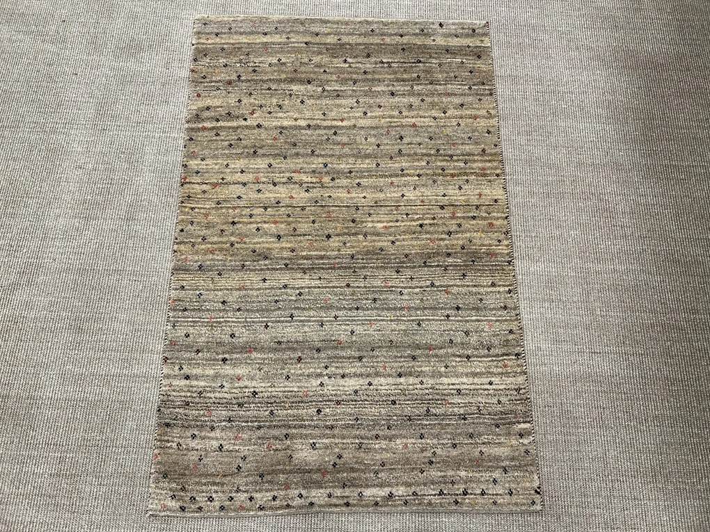 Gabbeh Tappeto persiano 150x100 Grigio (Iran) Annodato A Mano