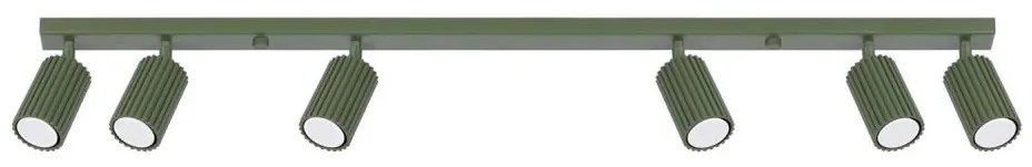 Sollux SL.1623 - Faretto KARBON 6xGU10/10W/230V verde