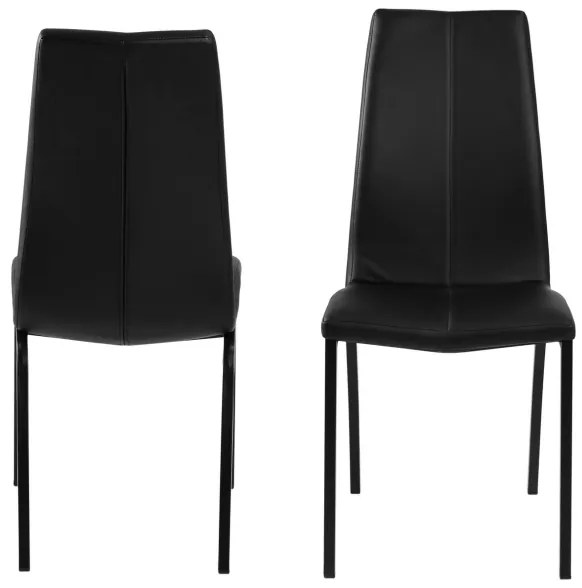 Sedia da pranzo AMAL 1 pz nero