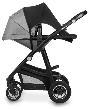 Lionelo - Parasole per passeggino SUN COVER Black Carbon