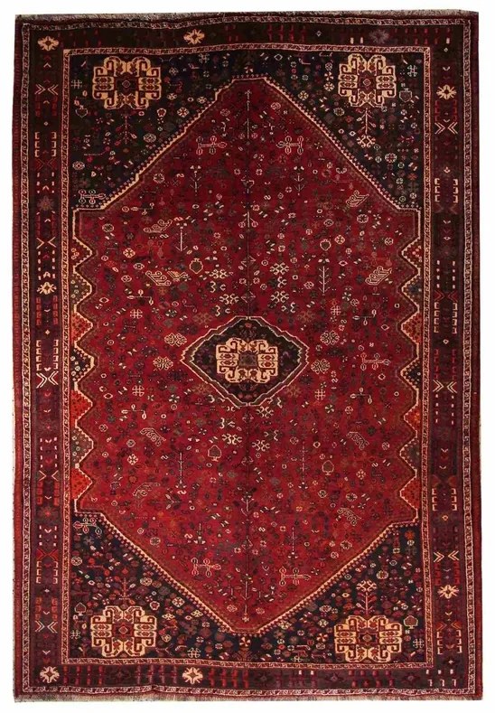 Gashghai Tappeto persiano 180x280 Rosso (Iran) Annodato A Mano
