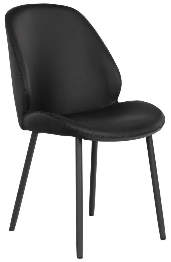 Sedie da pranzo nere in un set di 2 Monte Carlo - House Nordic