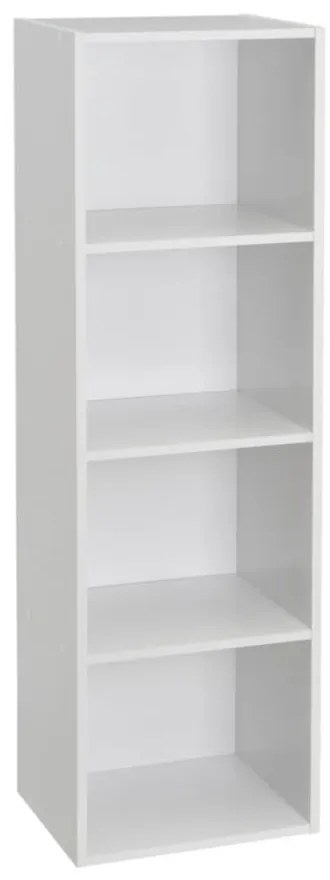 Libreria bianca 30x106x24 cm Cube – Casa Selección