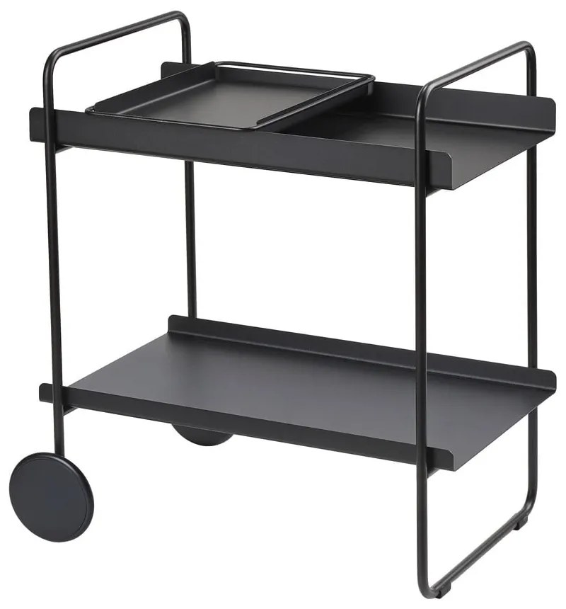 Tavolo da portata in metallo su ruote 40,5x61 cm A-Cocktail - Zone