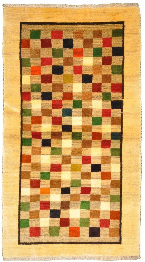 Gabbeh Tappeto 180x90 (Iran) Annodato A Mano