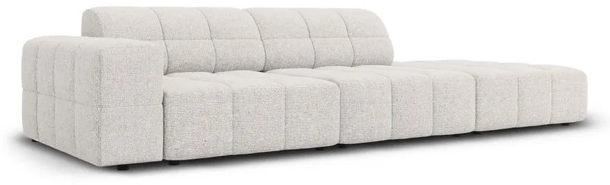 Chaise-lounge in grigio chiaro (con penisola a sinistra) Chicago – Cosmopolitan Design