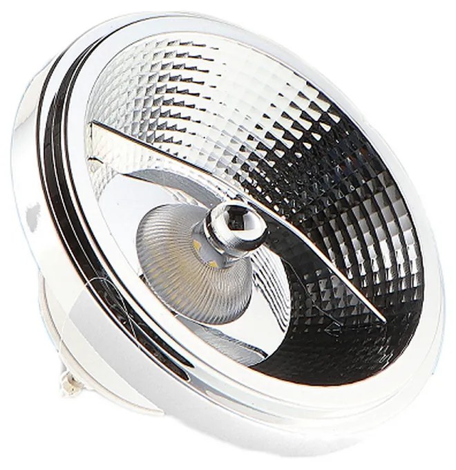 Faretto Led GU10 AR111 15W SMD Apertura 24 gradi Bianco caldo 3000K M LEDME