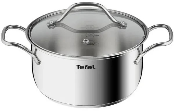 Tefal - Set di pentole 10 pz INTUITION acciaio inossidabile