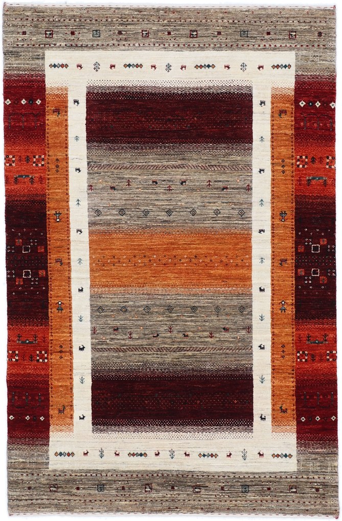 Loribaft Tappeto orientale 190 x 120 (Indian) Annodato A Mano