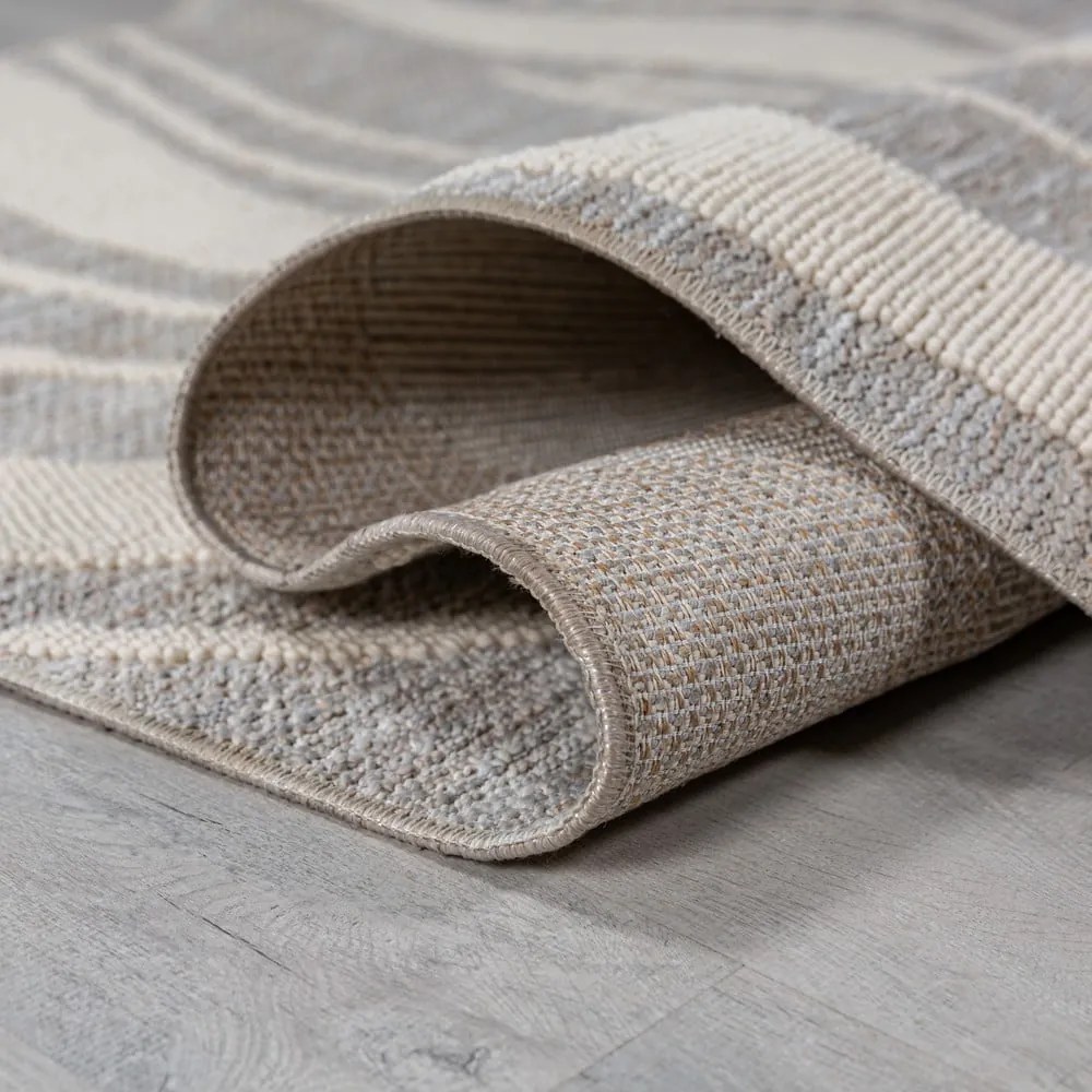 Tappeto grigio lavabile 200x310 cm Calder – Flair Rugs