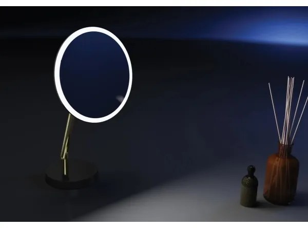 Deante ADI_Z812-LED Specchio cosmetico da bagno ricaricabile SILIA LED/5V 5000mAh 2700-6500K IP44