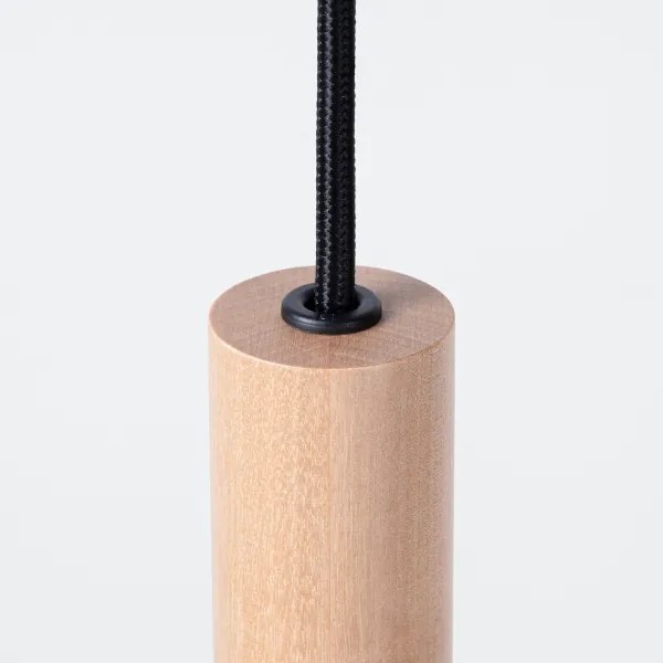 Sollux SL.1267 - Lampadario a sospensione con filo PASTELO 3xG9/8W/230V legno