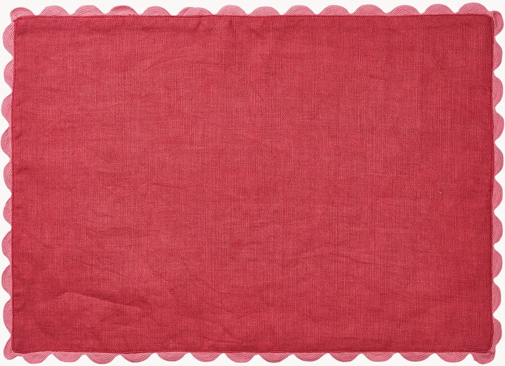 Tovaglietta americana in lino fatta a mano Willow