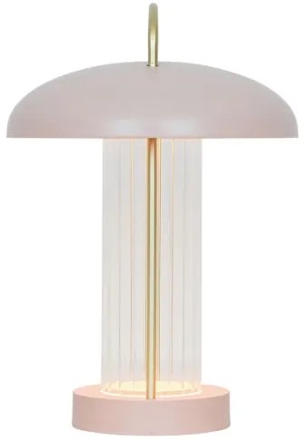 Nordlux - LED dimmerabile. Lampada da tavolo ricaricabile a sfioramento MIRANO LED/3W/3,7V rosa