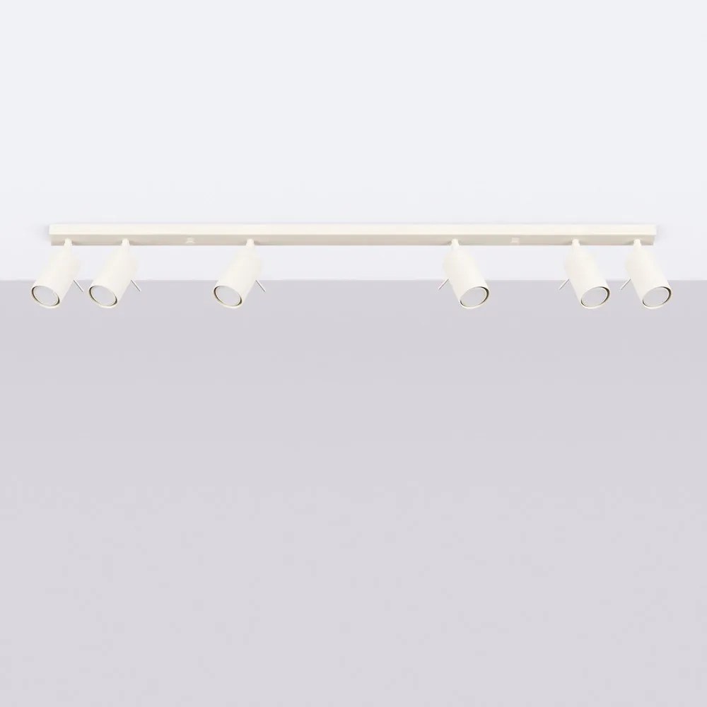 Faretto color crema 6x117 cm Etna – Sollux