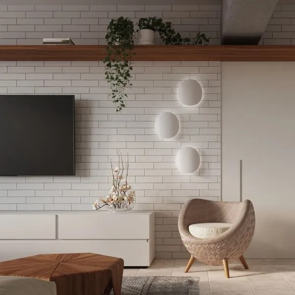 Sollux SL.0934 - Applique SENSES 2xG9/40W/230V bianca