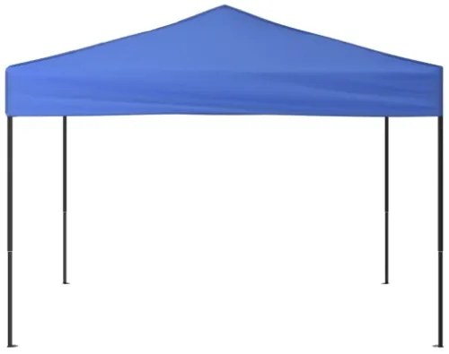 Tenda per Feste Pieghevole Blu 3x3 m