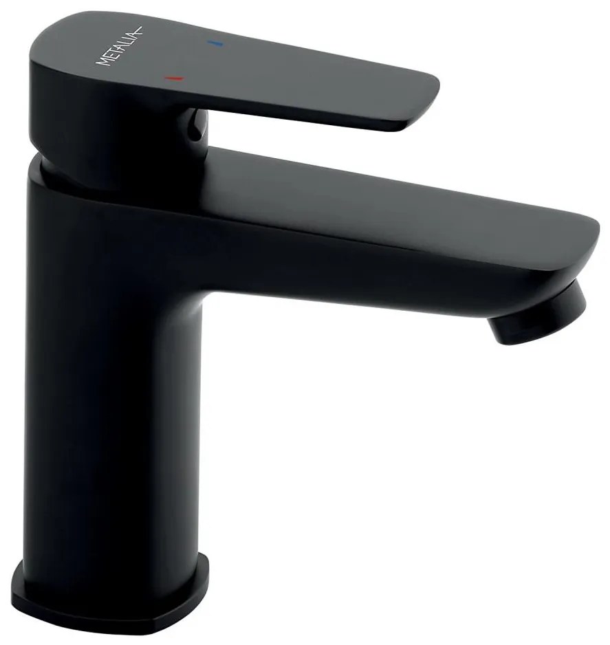 Novaservis - Rubinetto del lavandino METALIA ECO 15,2 cm opaco nero