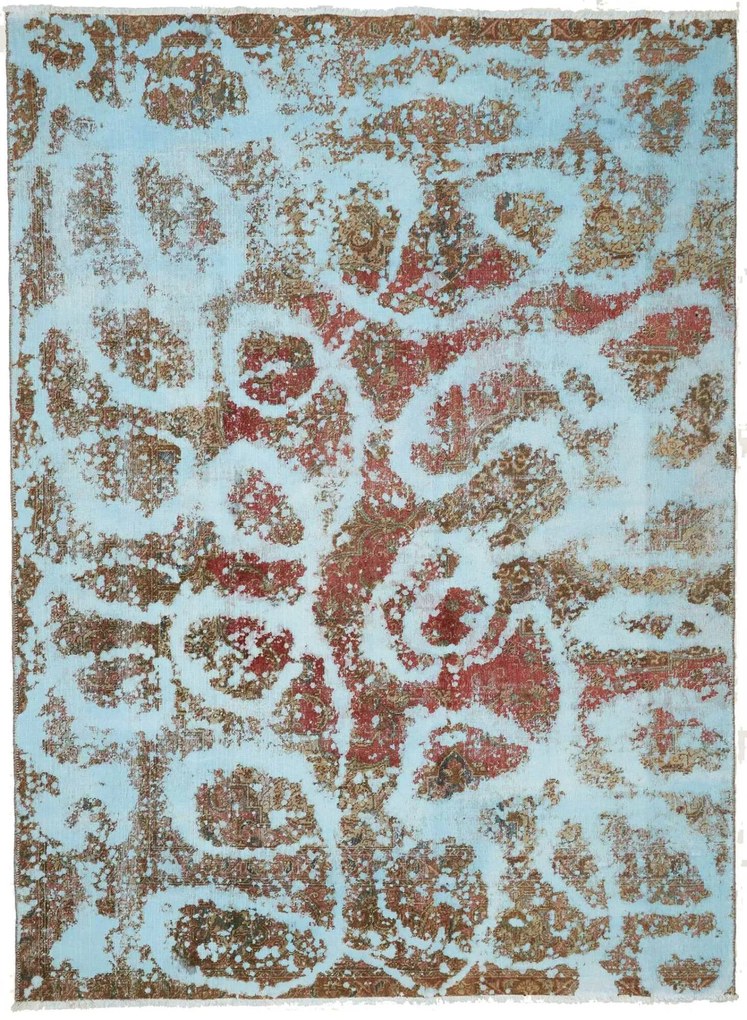 Vintage Tappeto persiano 220x300 (Iran) Annodato A Mano
