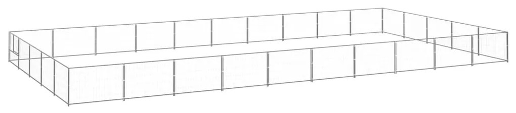 Gabbia Per Cani Argento 50 M² İn Acciaio /