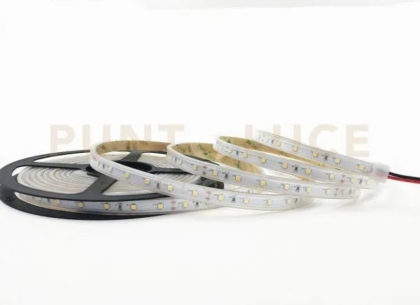 Strip led smd 2835 24v 11w/m 1200lm 3000k ip67 cri>90 pcb8mm cut50m...