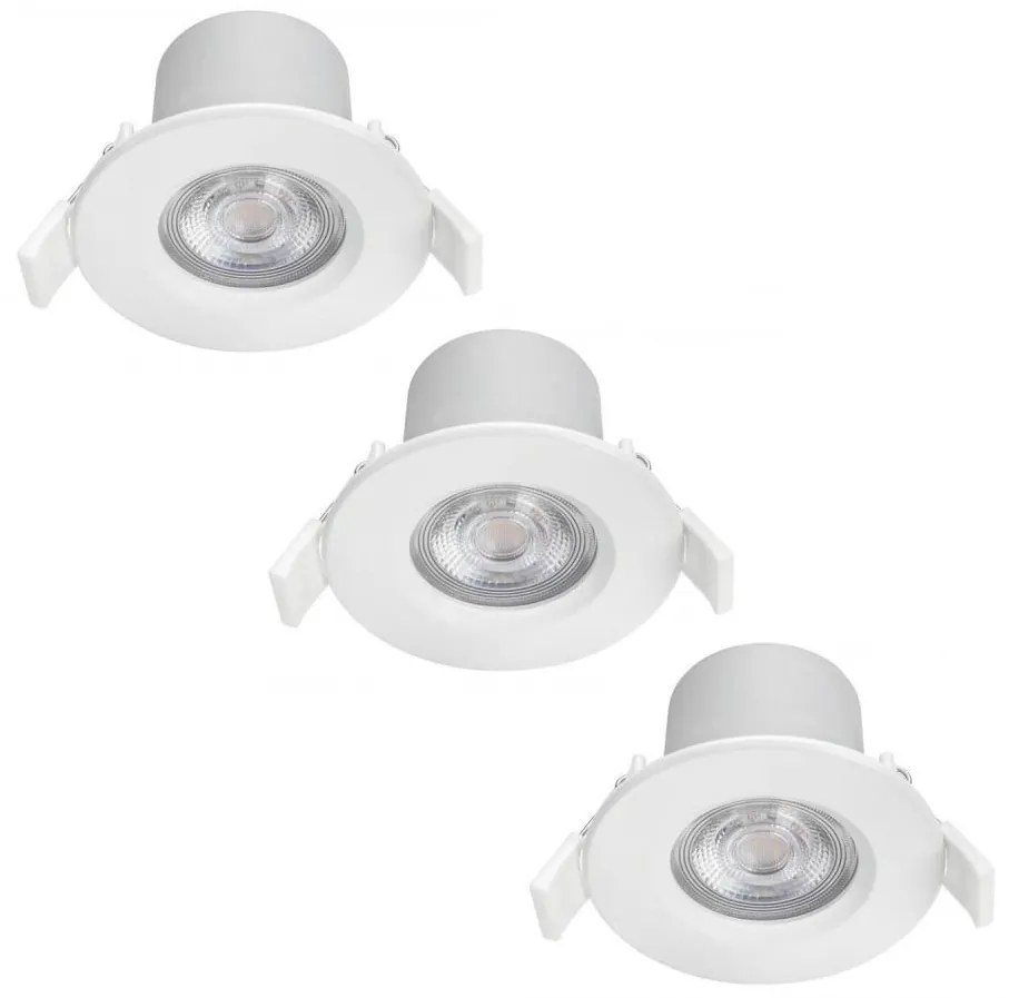 Philips - PACCO 3x Lampade da bagno LED dimmerabili LED/5W/230V 2700K IP65