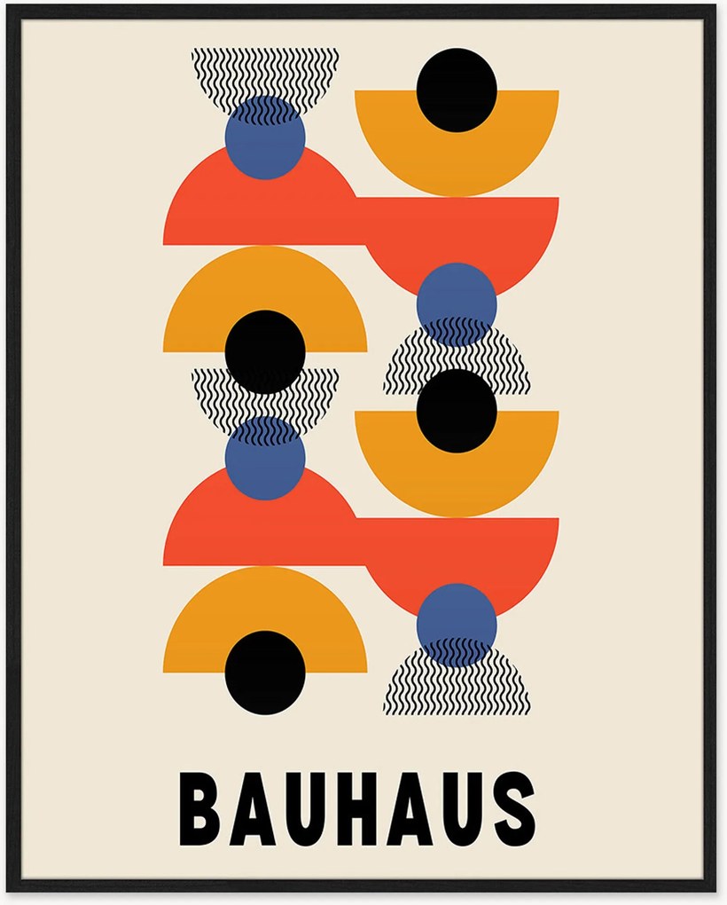 Stampa digitale incorniciata Bauhaus