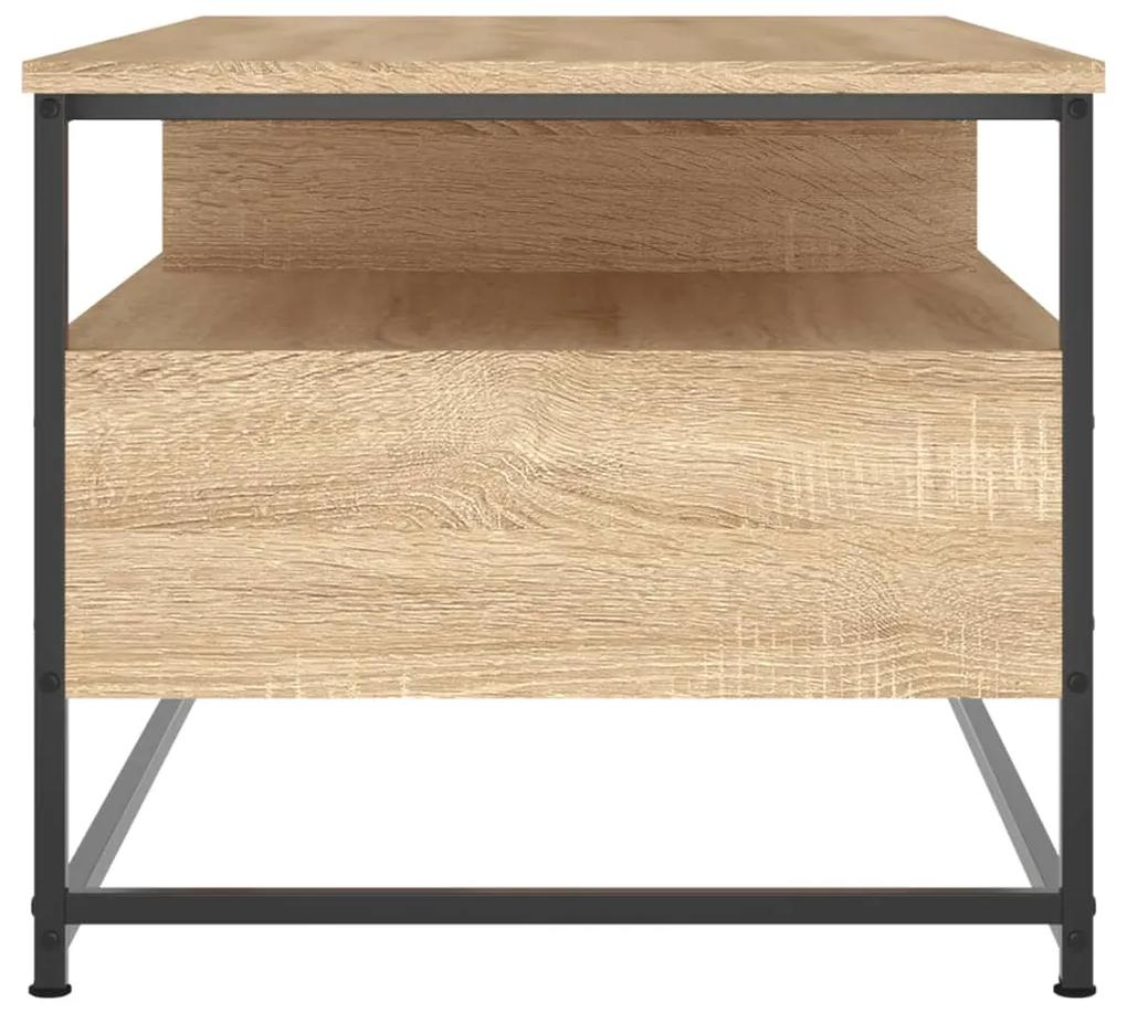 Tavolino da Salotto Rovere Sonoma 100x51x45cm Legno Multistrato