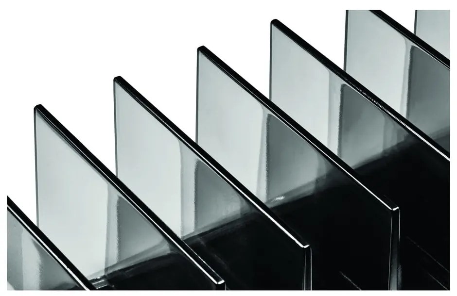 Organizer da bagno nero opaco per cosmetici in plastica riciclata Palette Station - iDesign