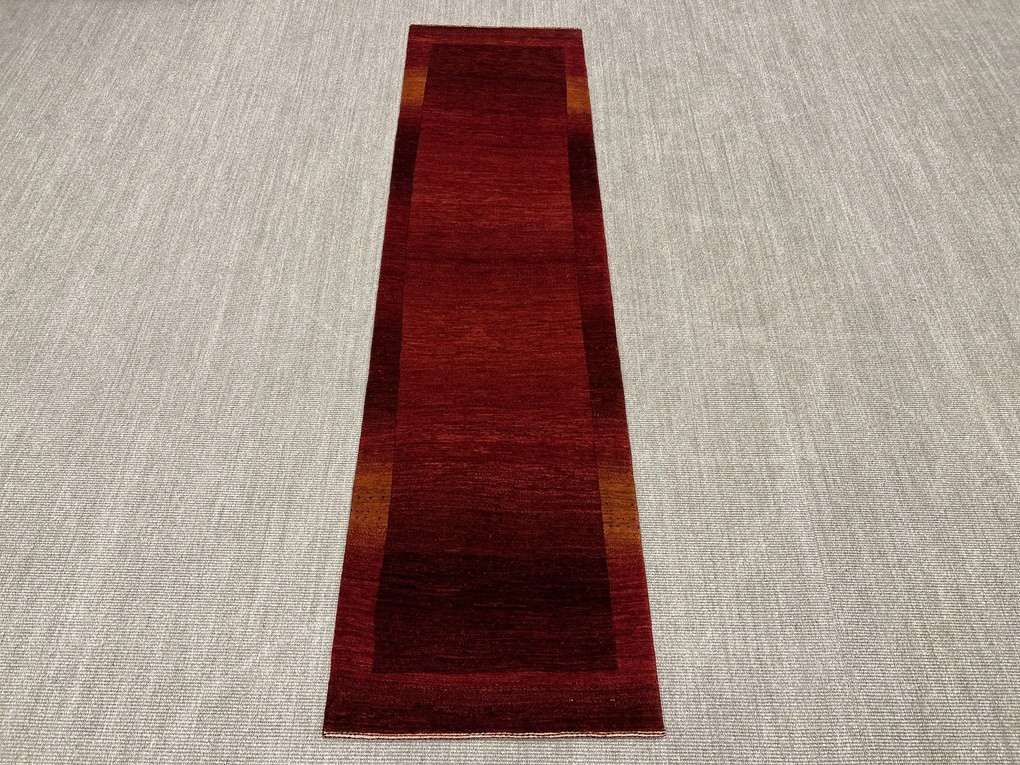 Loribaft Tappeto persiano 290 x 80 Rosso (Iran) Annodato A Mano