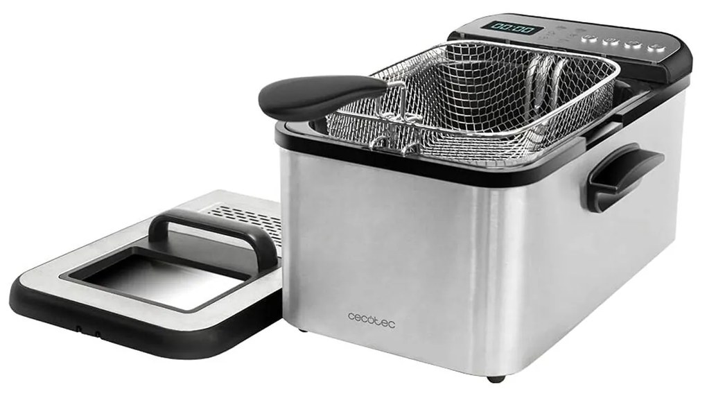 Friggitrice Cecotec Cleanfry Luxury 3000 3,2 L 2400 W Acciaio