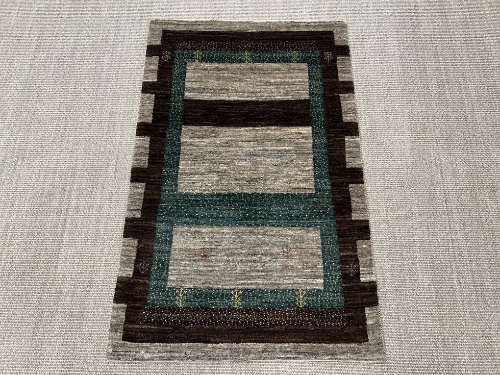 Gabbeh Tappeto persiano 120 x 80 Marrone (Iran) Annodato A Mano