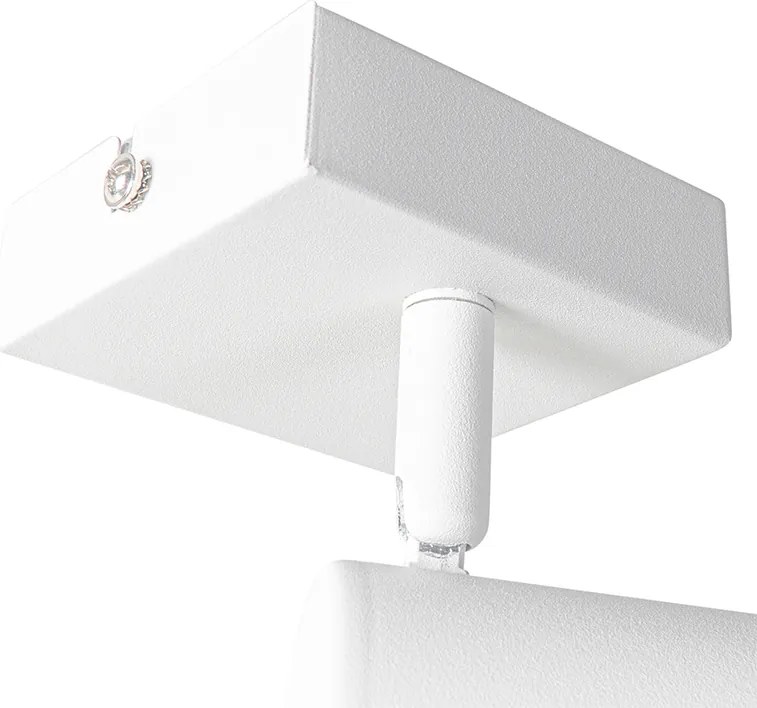 Faretto Smart Bianco Regolabile Quadrato Incl. Wifi GU10 50mm - Jeana