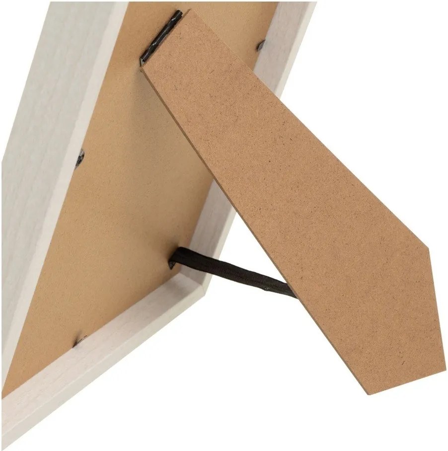 Cornice bianca verticale con sostegno/da appendere 22,5x28 cm Sencillo – Casa Selección