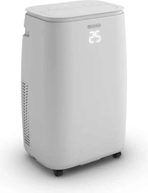 Olimpia Splendid Dolceclima Brezza 9 EQ WiFi - Climatizzatore Portatile 9000 BTU/h, Efficienza Energetica A++, Sistema Extra Silenzioso, Gas Naturale