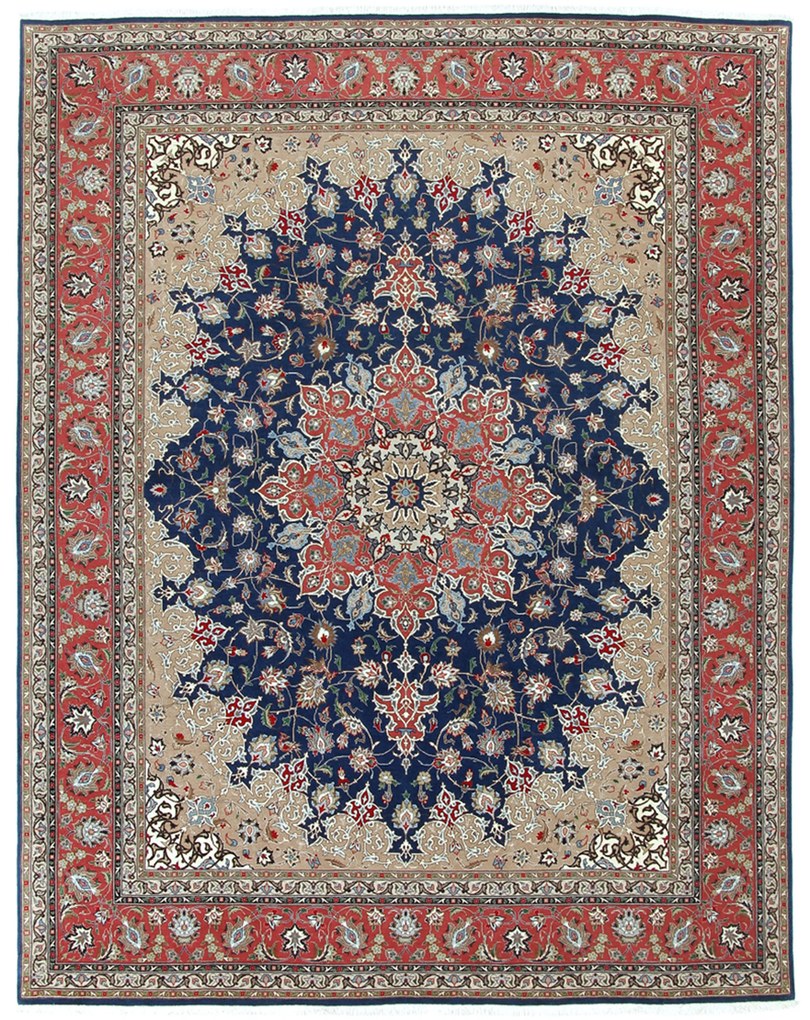 Tabriz Tappeto 250x200 (Iran) Annodato A Mano