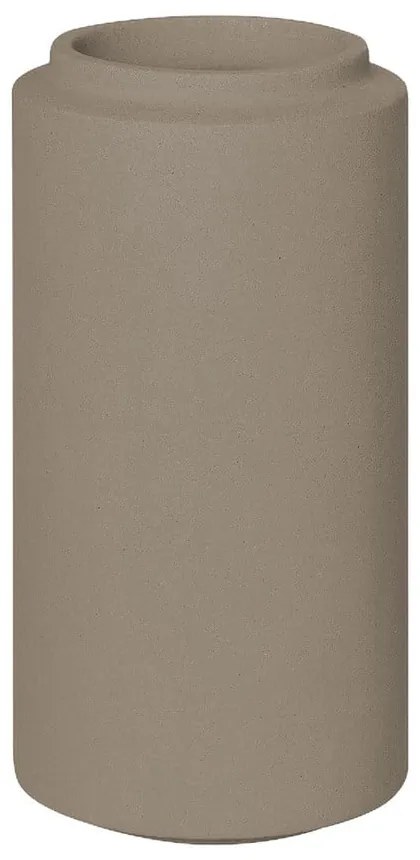 Portaspazzolini beige in calcestruzzo Creto - Blomus