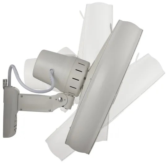 Lucci Air 213128EU - Ventilatore da parete BREEZE 55W/230V bianco + telecomando