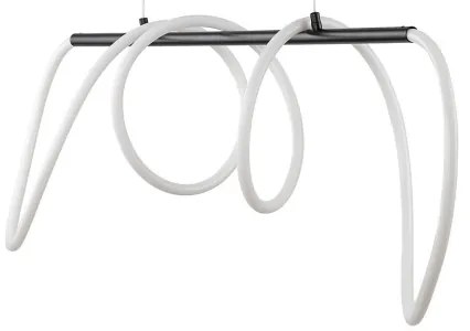 Lampadario LED a sospensione su cavo FLEXI LED/36W/230V 4000K nero